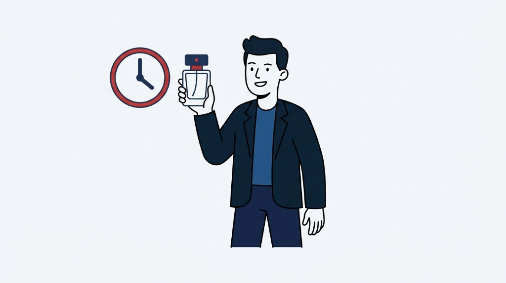 Ilustração: Perfumes Masculinos de Alta Fixação