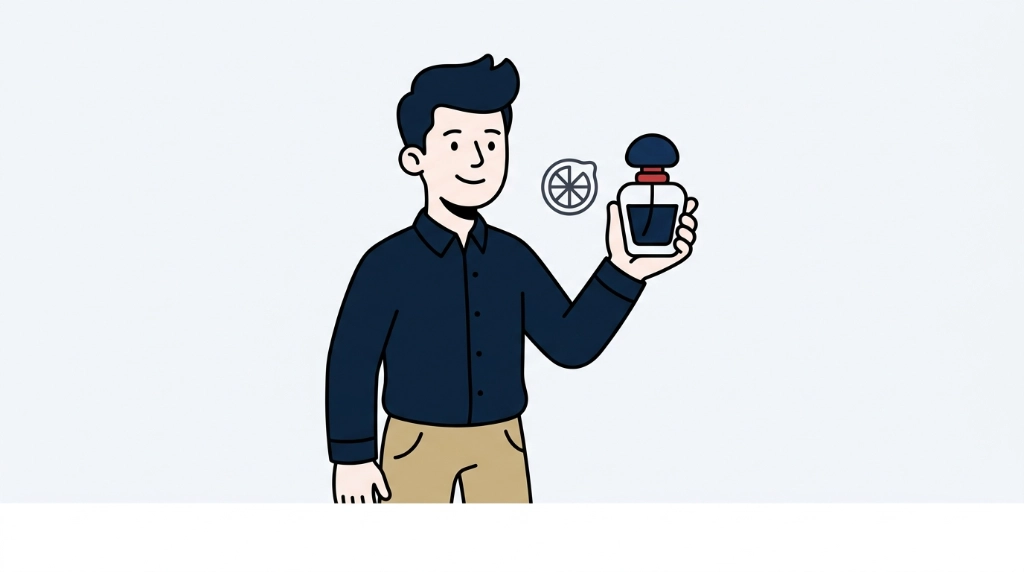 Ilustração: Perfumes Cítricos Masculinos