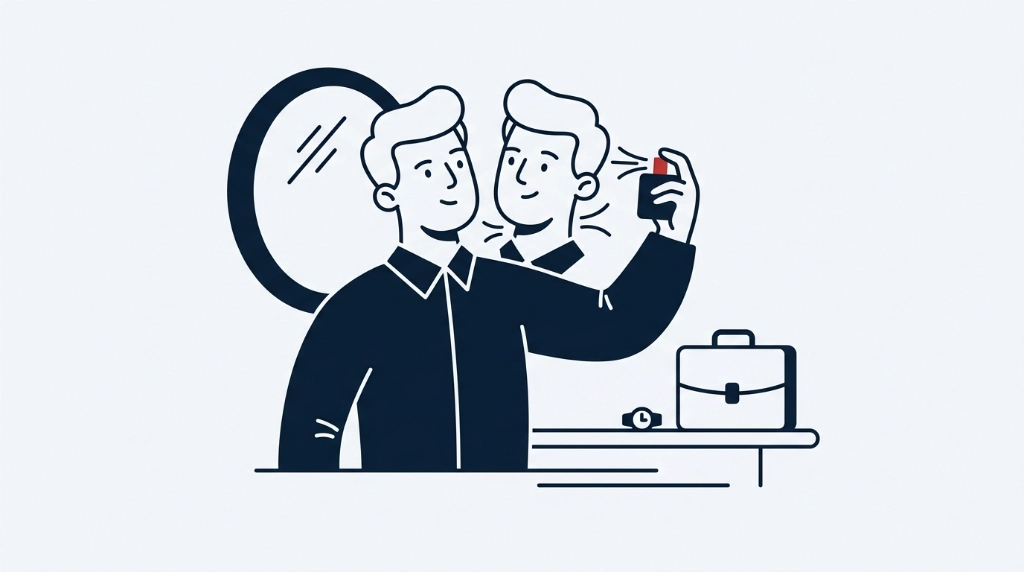 Ilustração: Perfumes Masculinos para o Dia a Dia